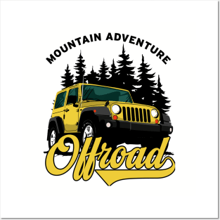 Jeep offroad! Posters and Art